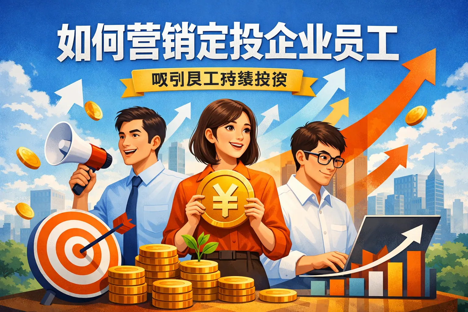 如何营销定投企业员工
