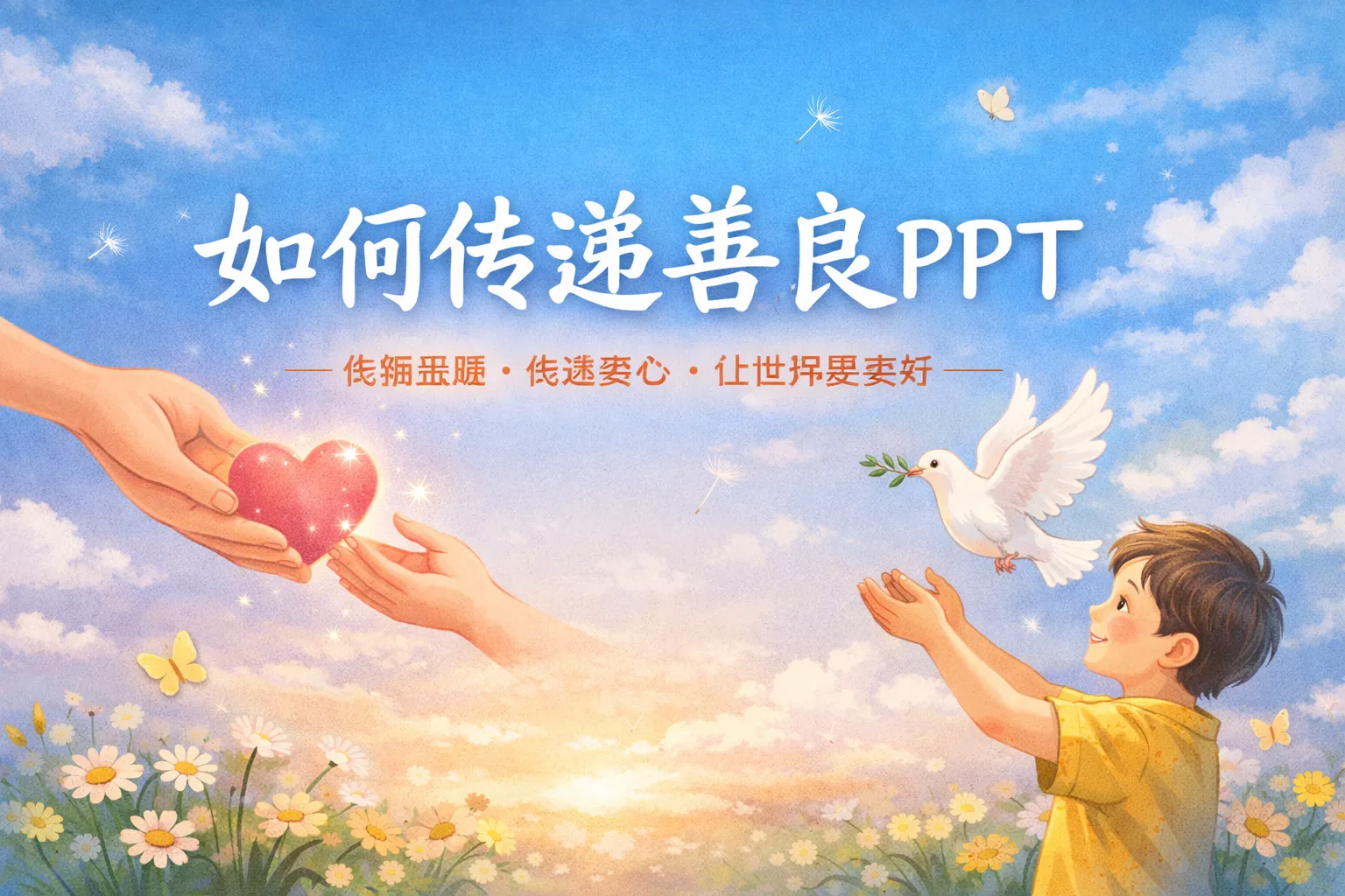 如何传递善良ppt
