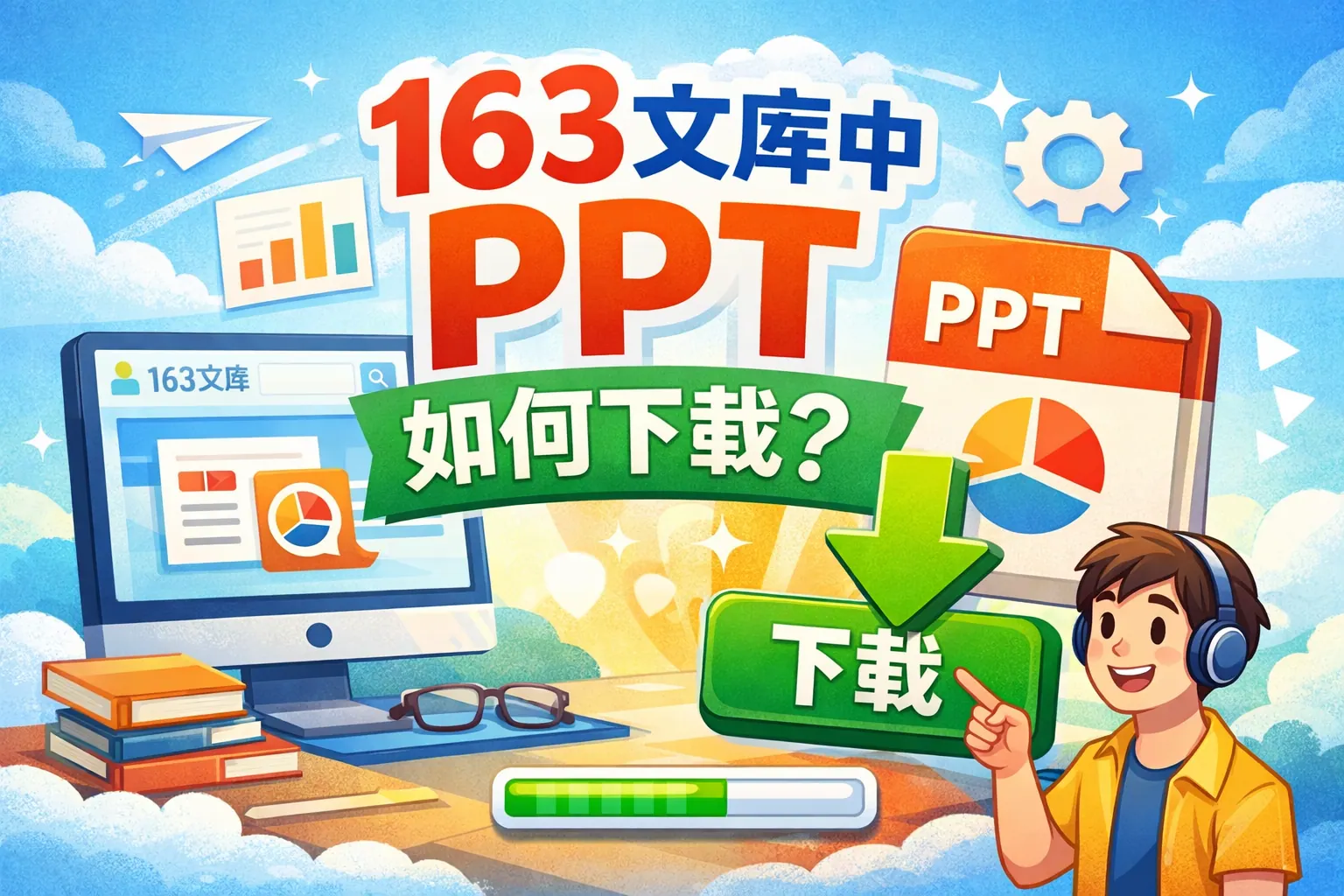 163文库中ppt如何下载