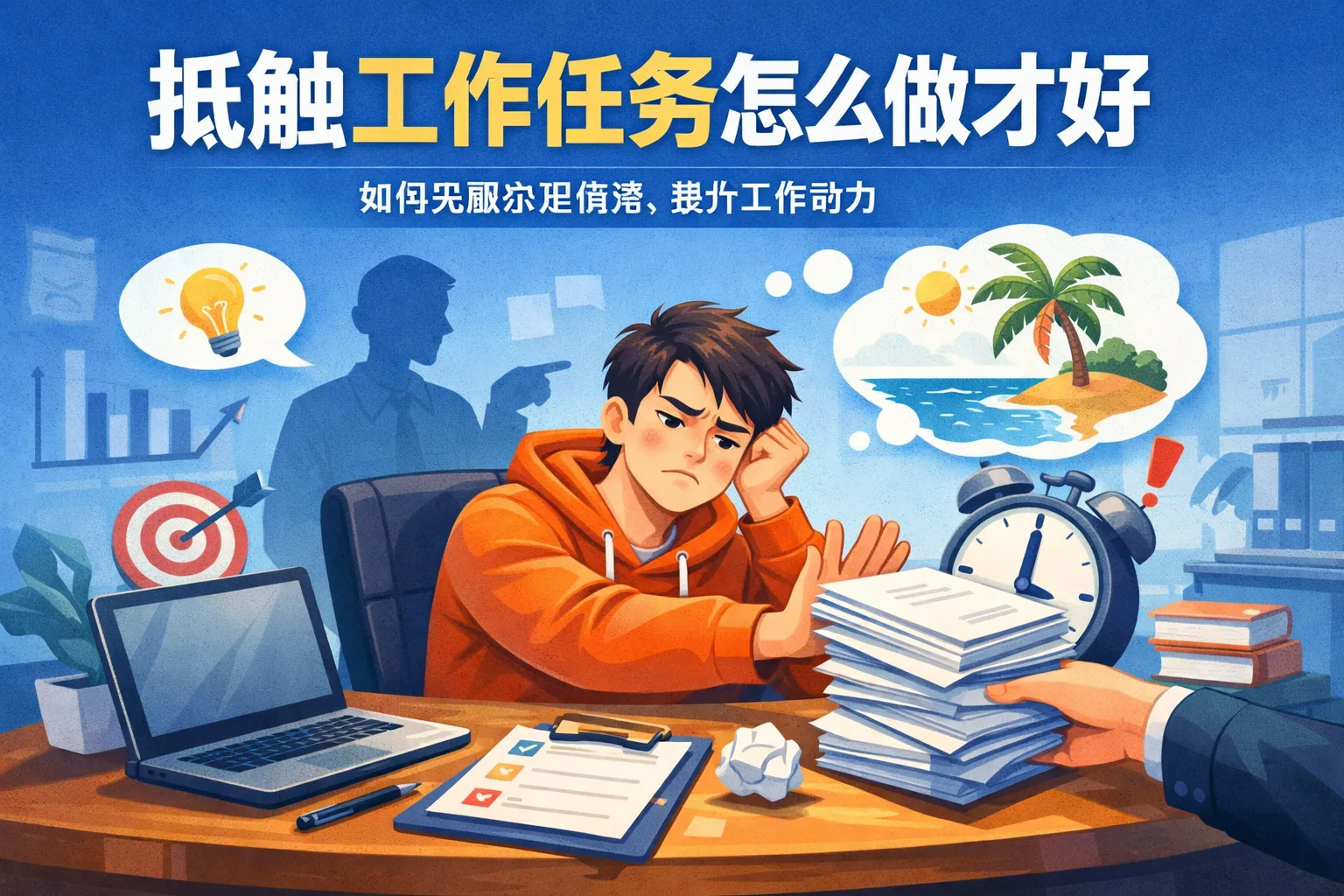 抵触工作任务怎么做才好