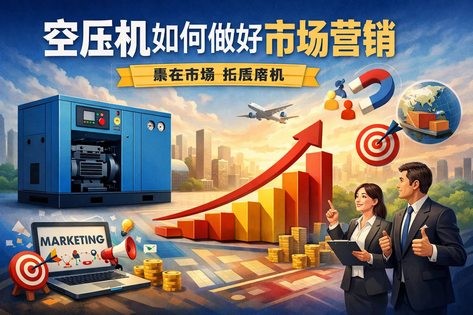 空压机如何做好市场营销