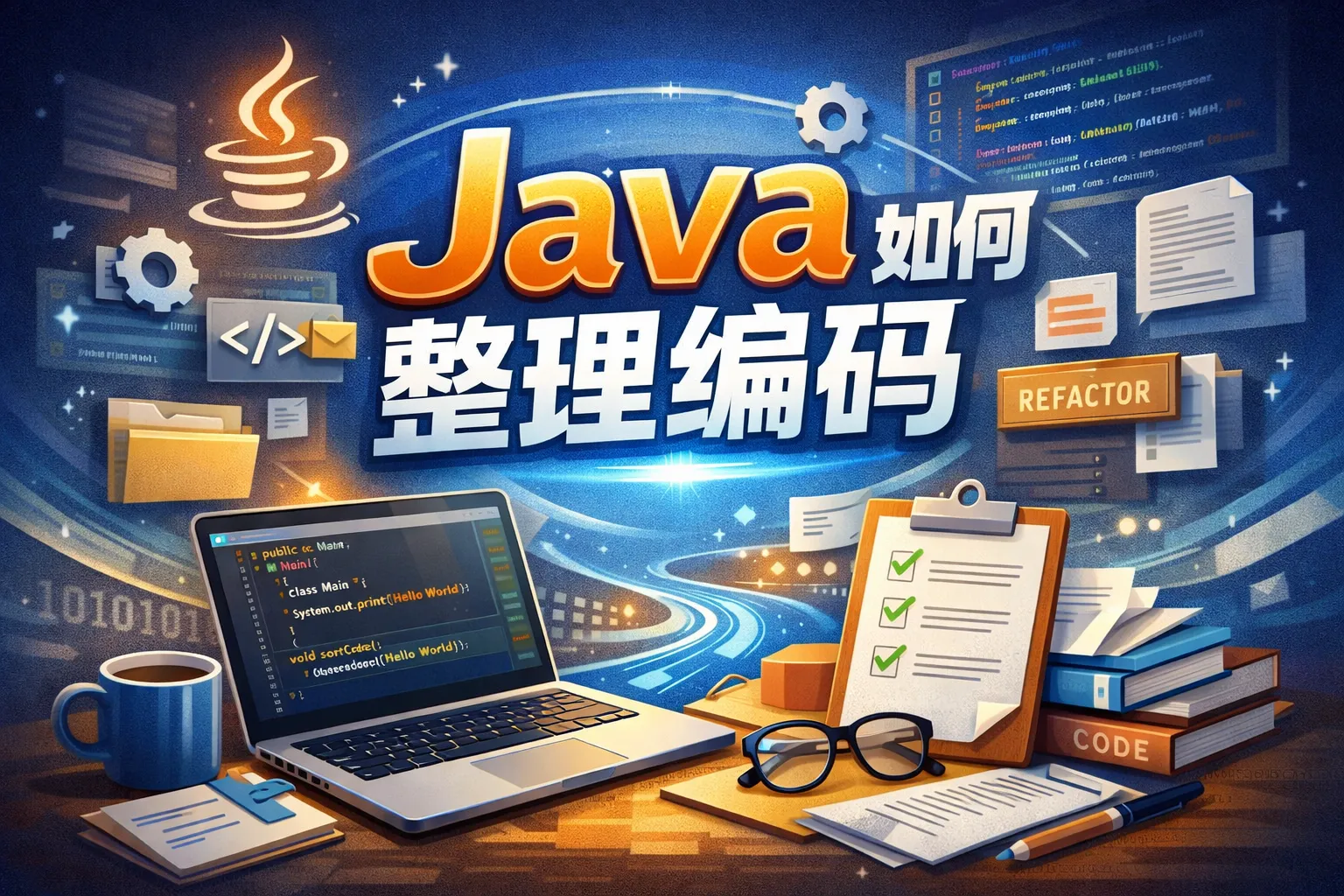 java如何整理编码