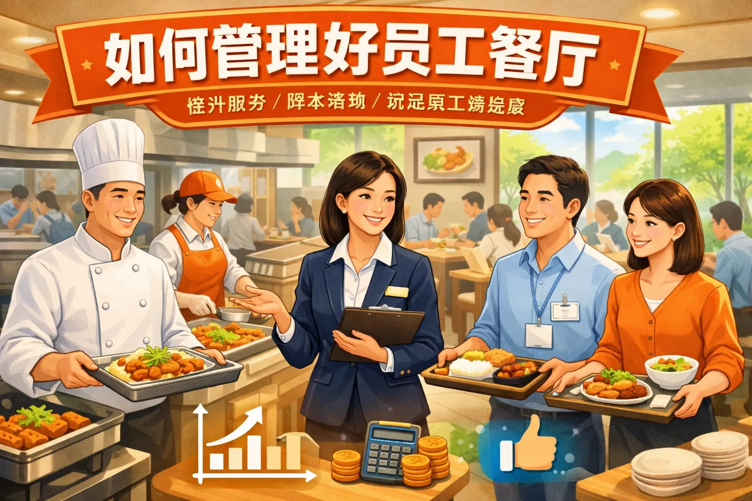 如何管理好员工餐厅