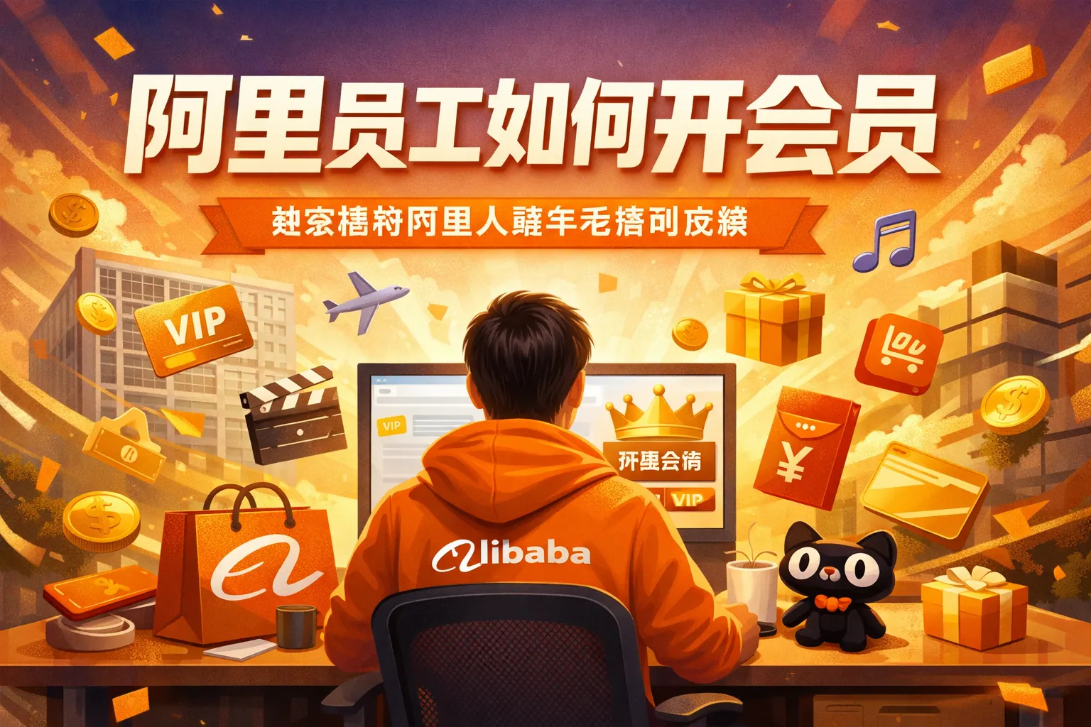 阿里员工如何开会员