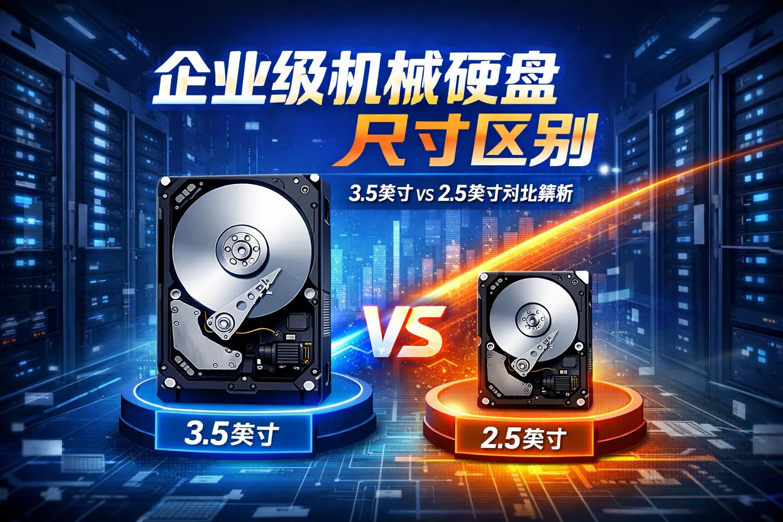 企业级机械硬盘尺寸区别