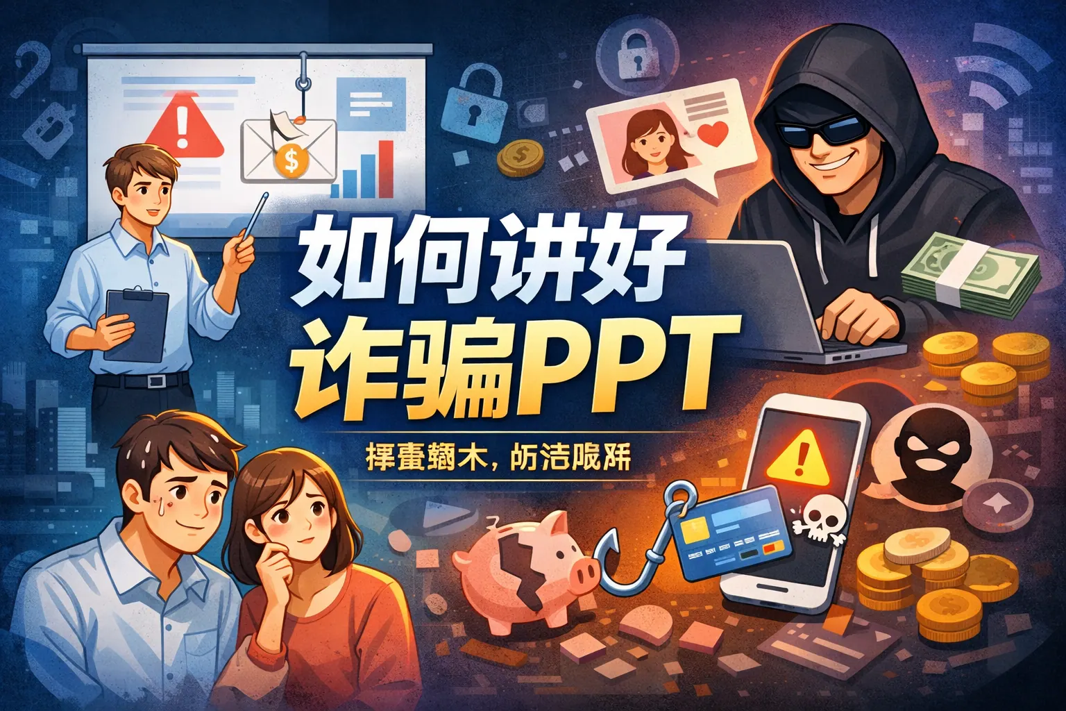 如何讲好诈骗ppt