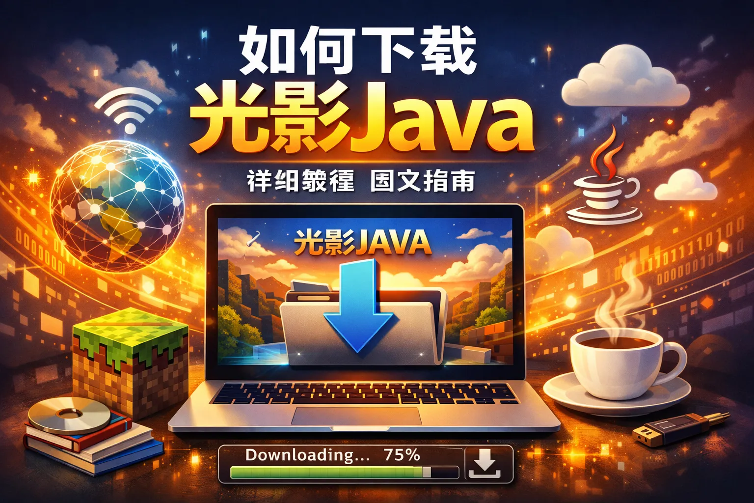 如何下载光影java