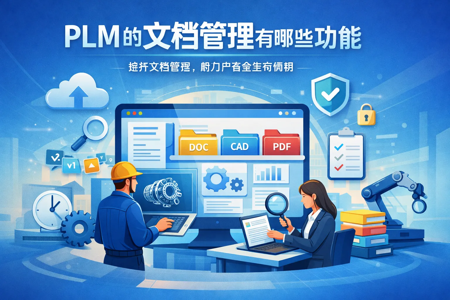 plm的文档管理有哪些功能