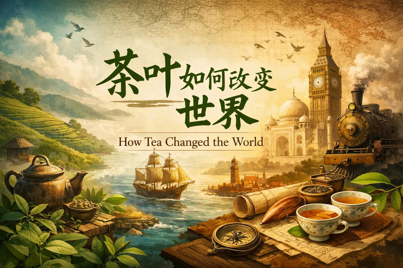 茶叶如何改变世界ppt