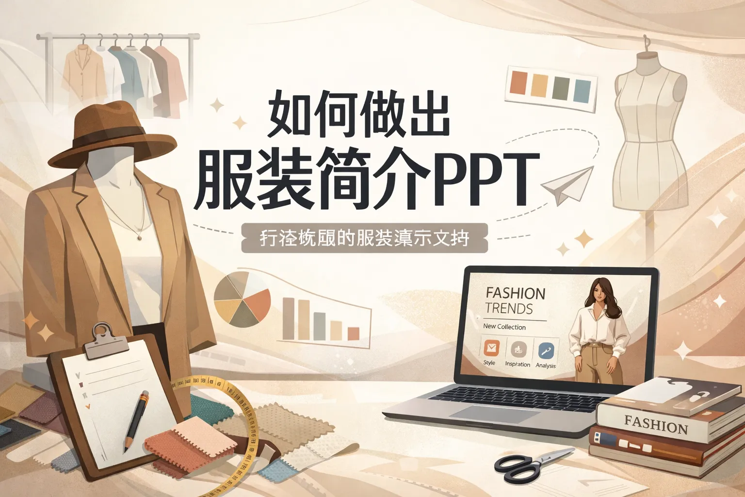 如何做出服装简介PPT