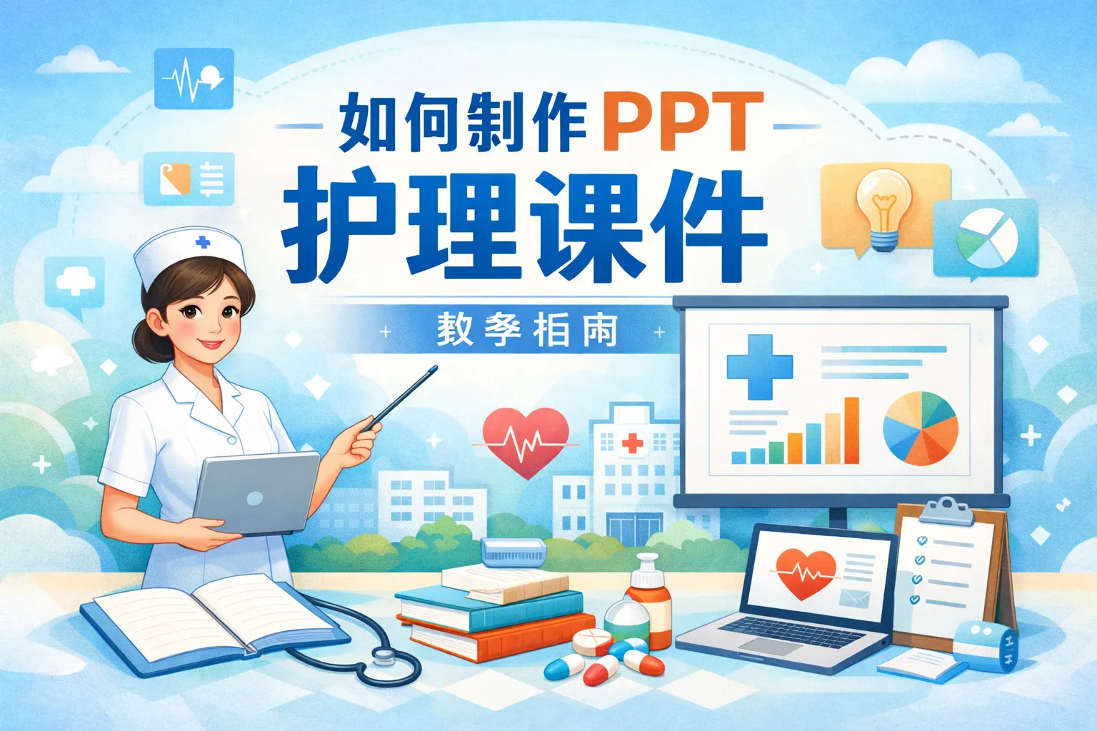 如何制作ppt护理课件ppt