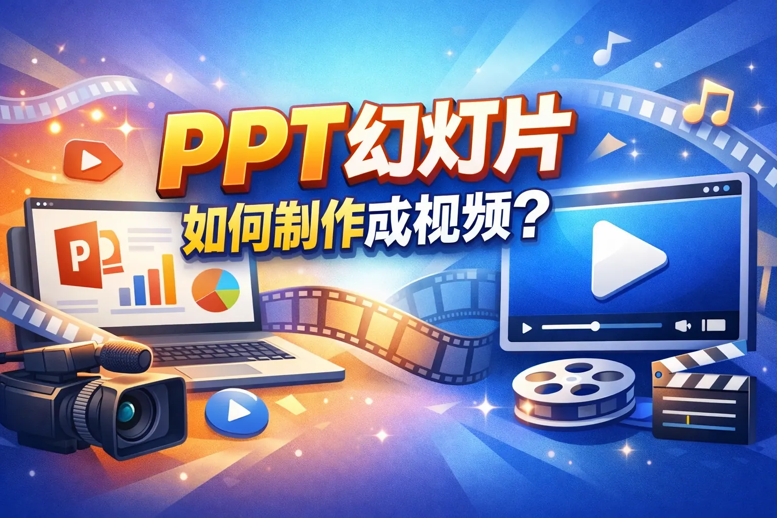 ppt幻灯片如何制作成视频