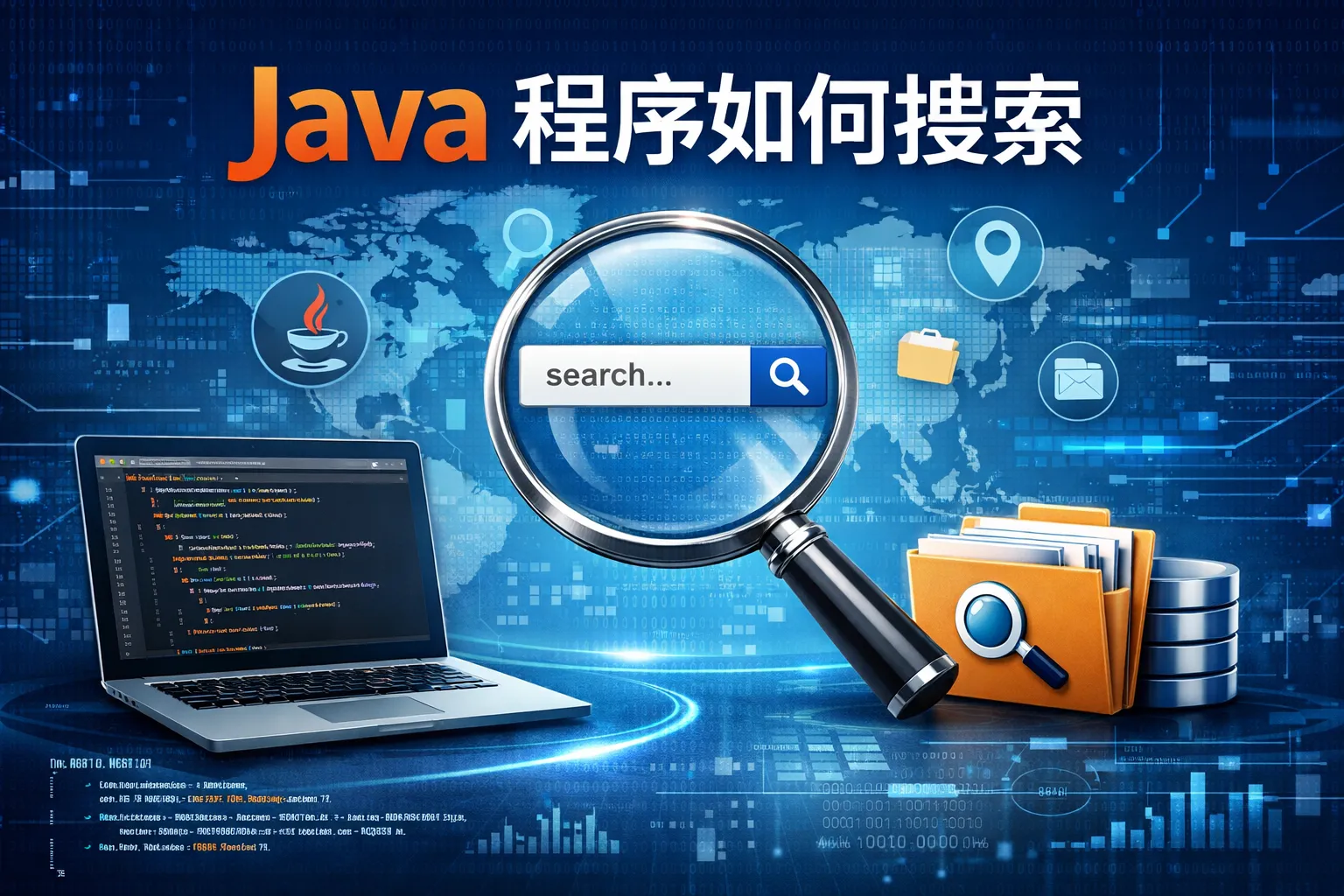 java 程序如何搜索