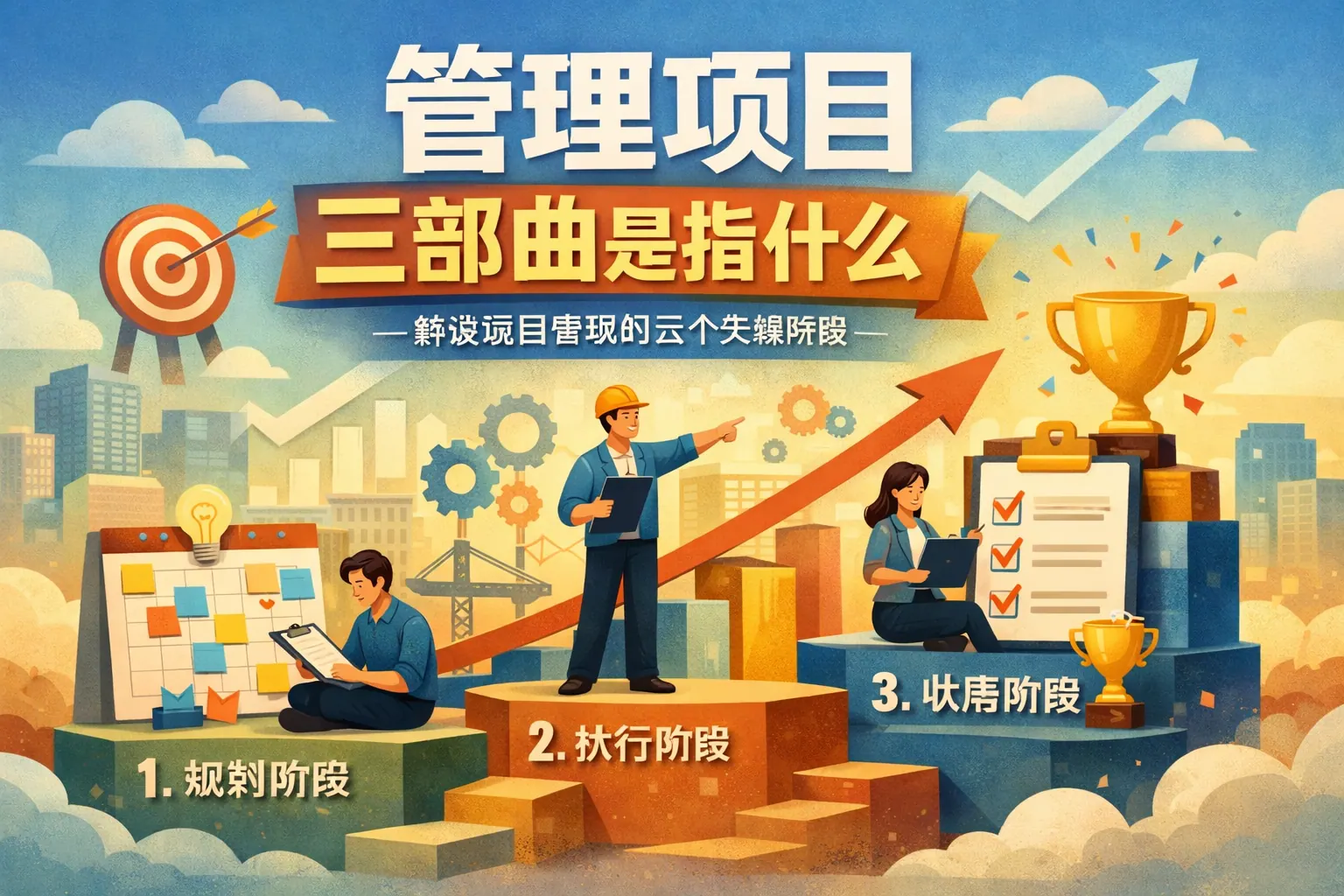 管理项目三部曲是指什么