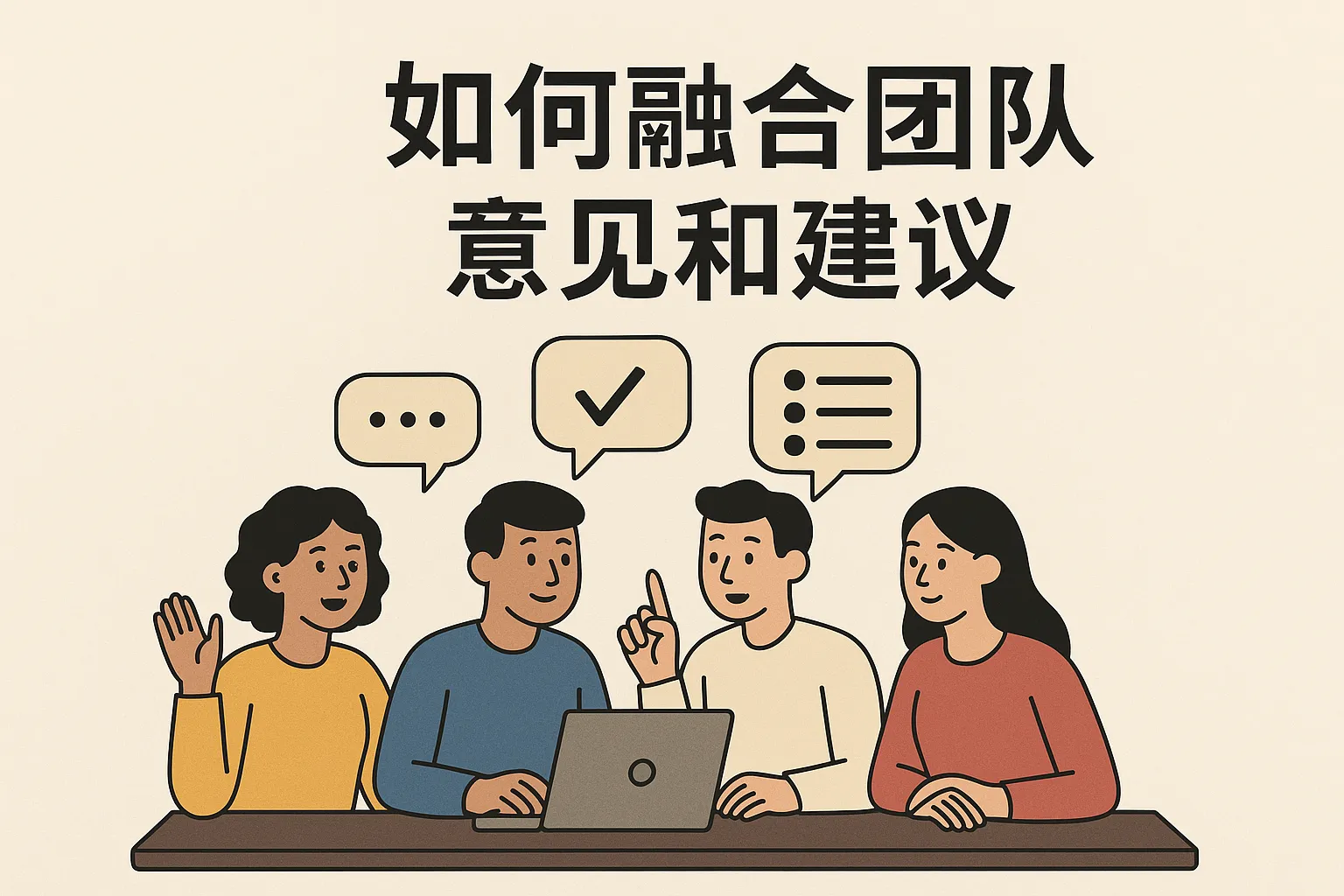 如何融合团队意见和建议