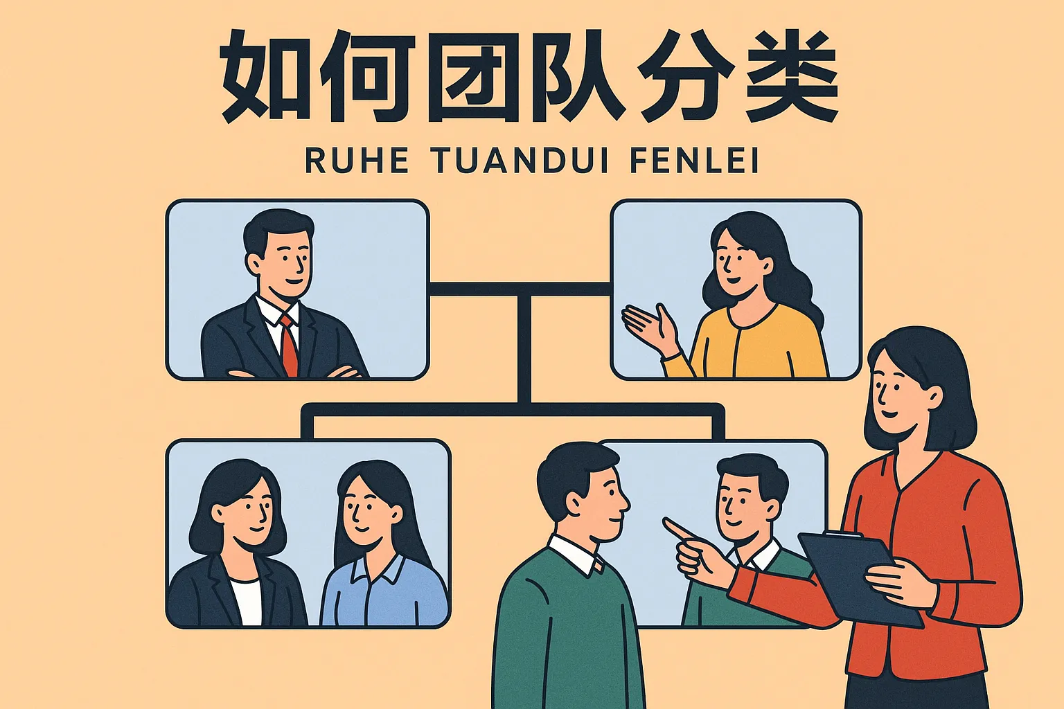 如何团队分类
