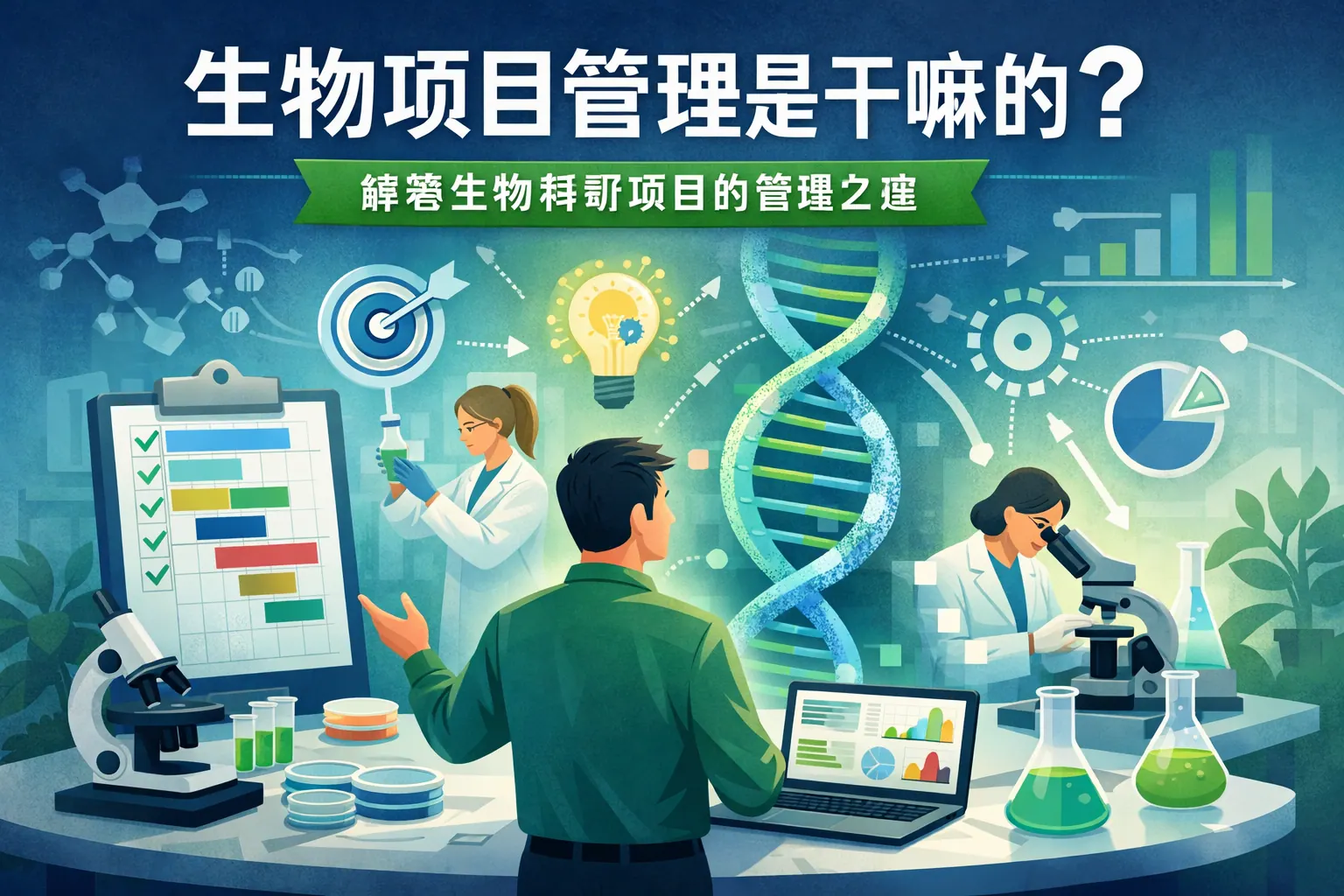 生物项目管理是干嘛的