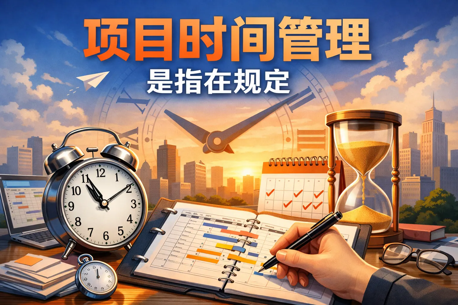 项目时间管理是指在规定