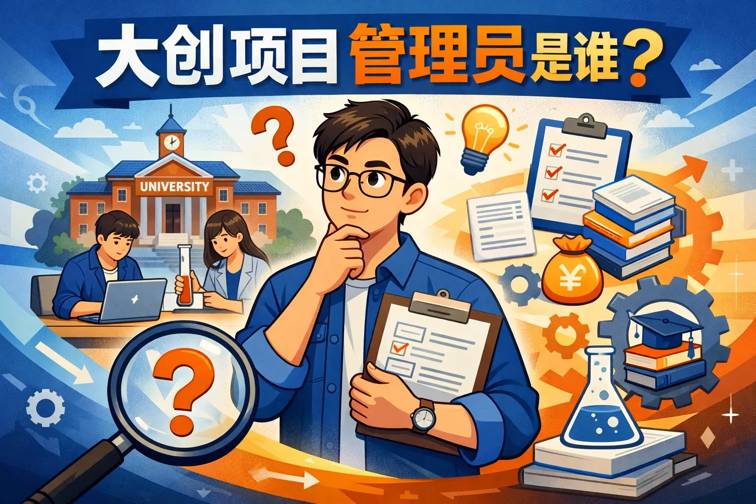 大创项目管理员是谁