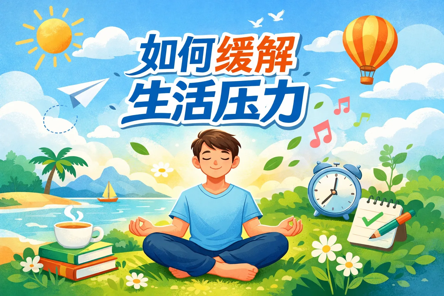 如何缓解生活压力ppt