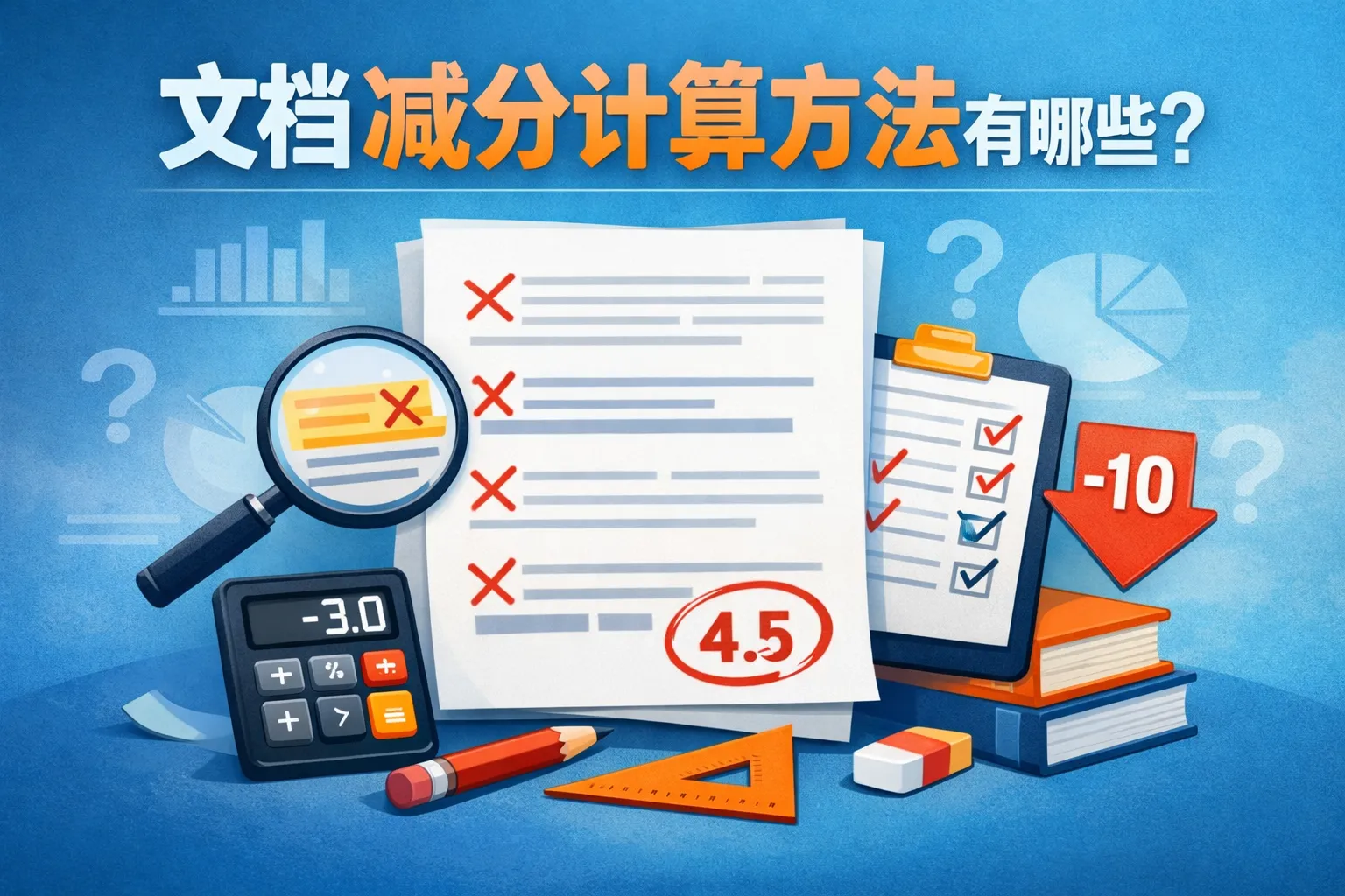 文档减分计算方法有哪些