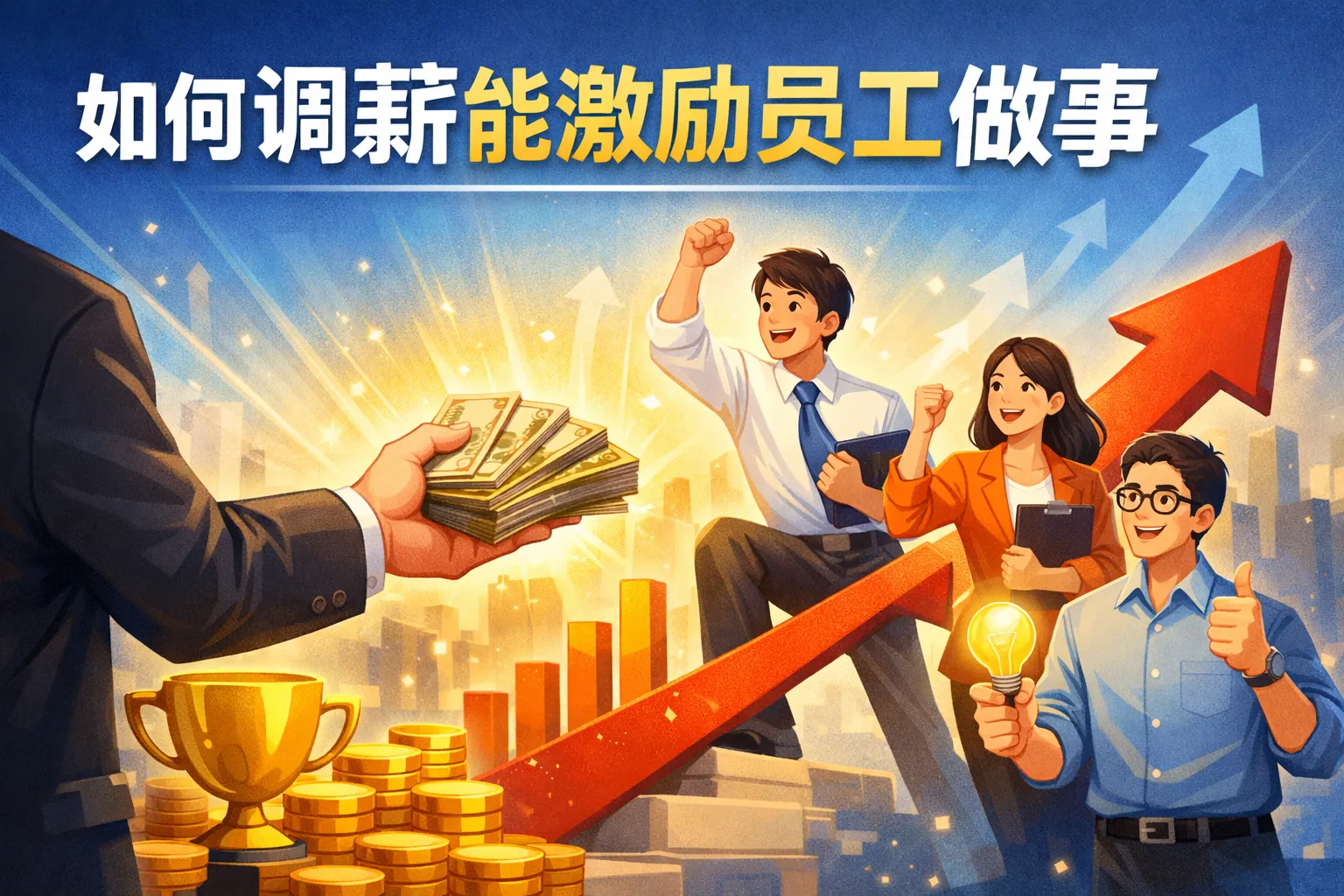 如何调薪能激励员工做事