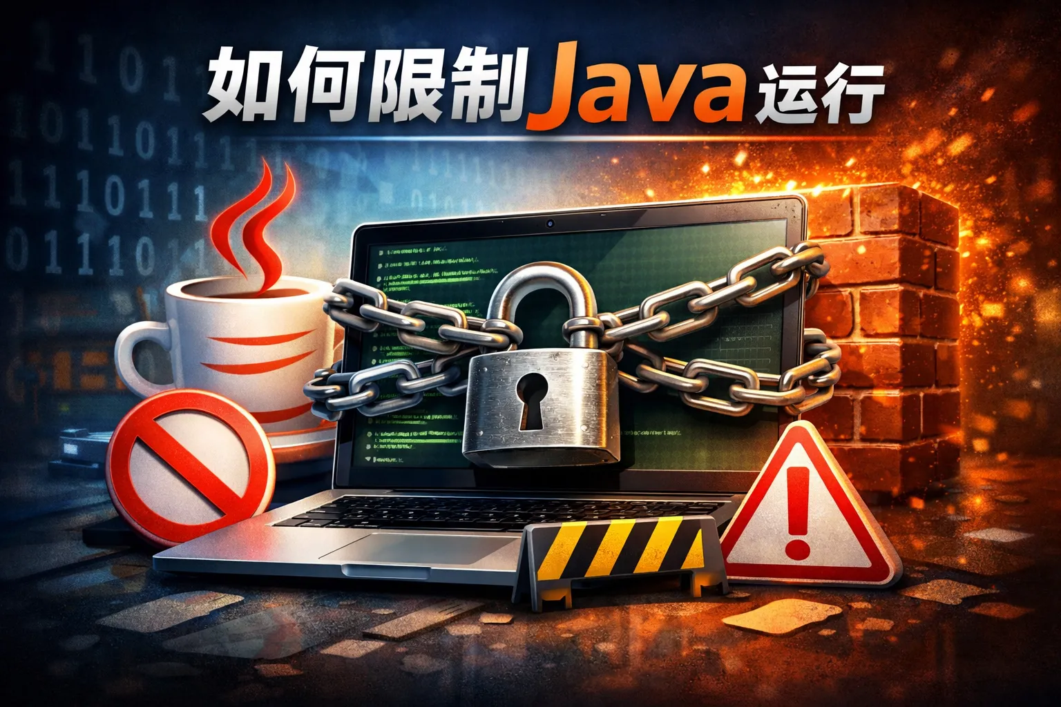 如何限制java运行