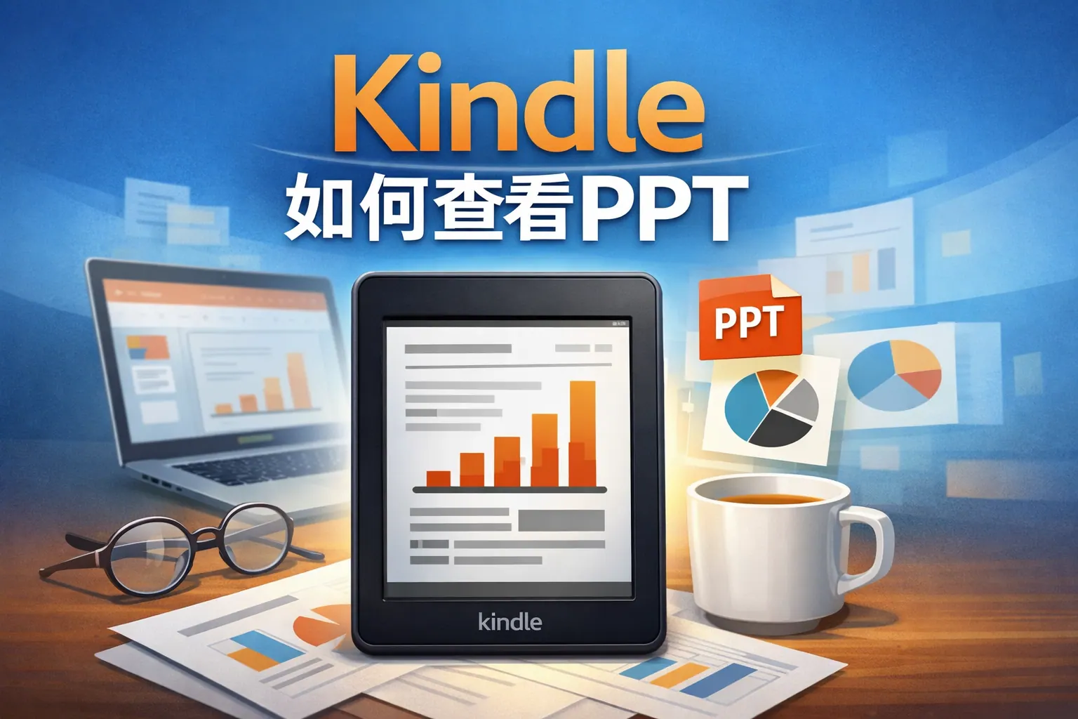 kindle如何查看ppt