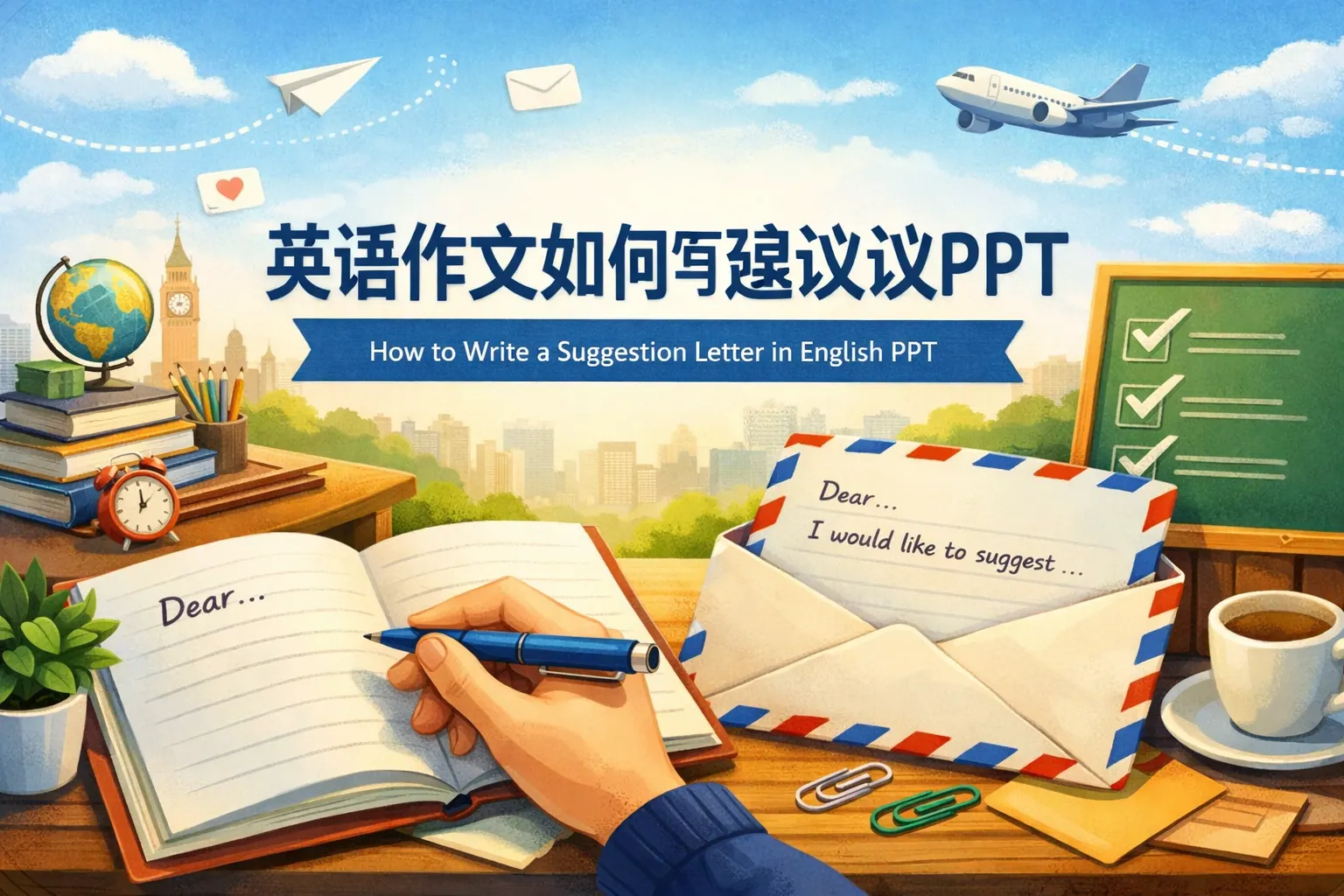 英语作文如何写建议信ppt
