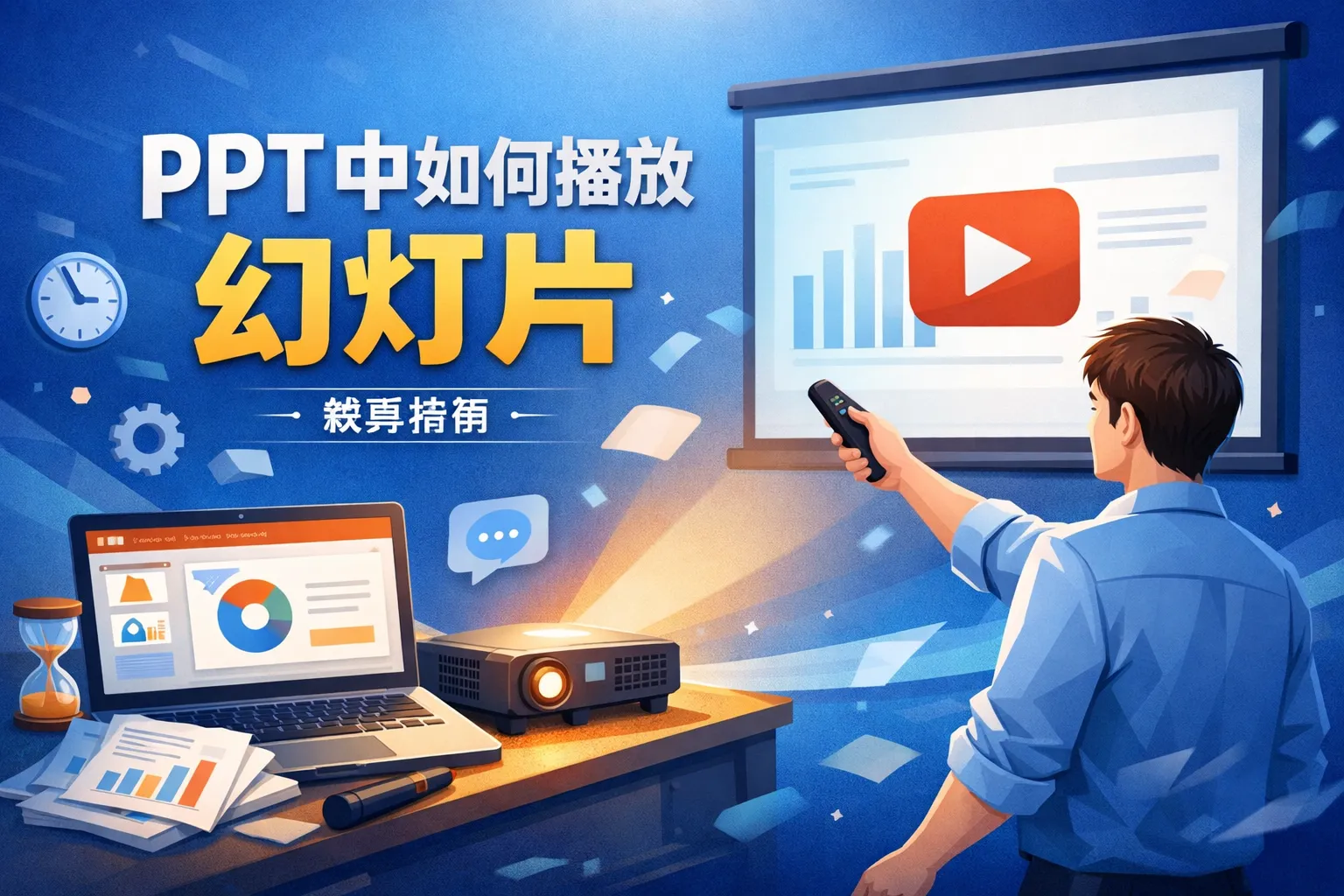 ppt中如何播放幻灯片