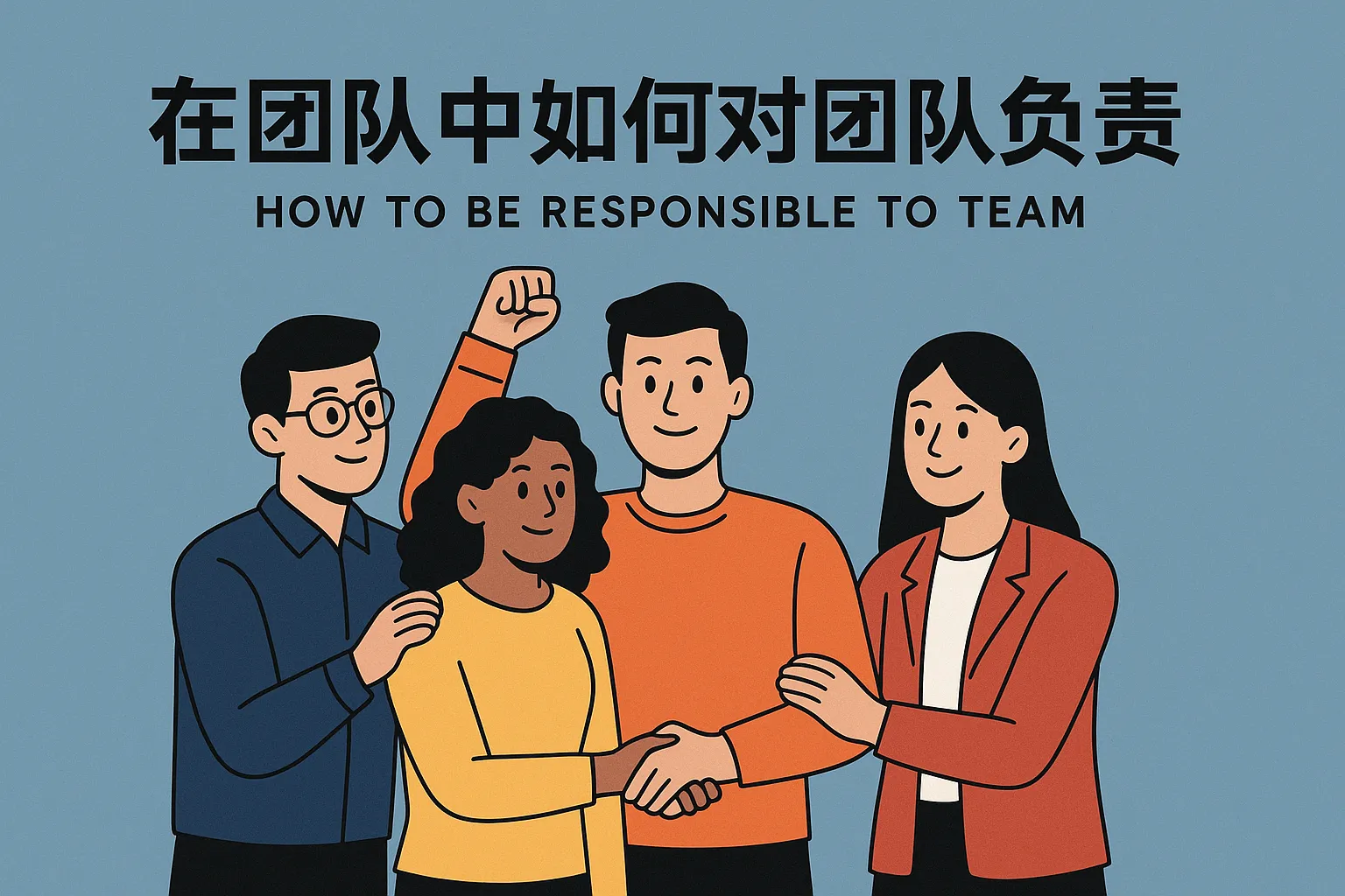 在团队中如何对团队负责