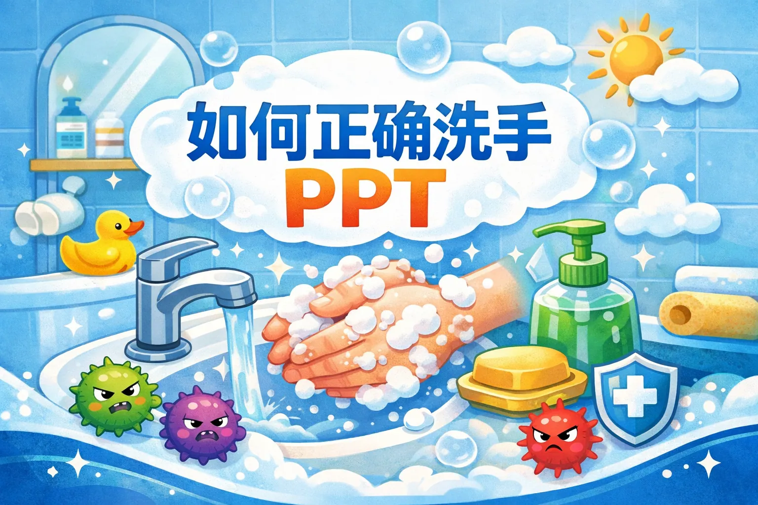 如何正确洗手ppt