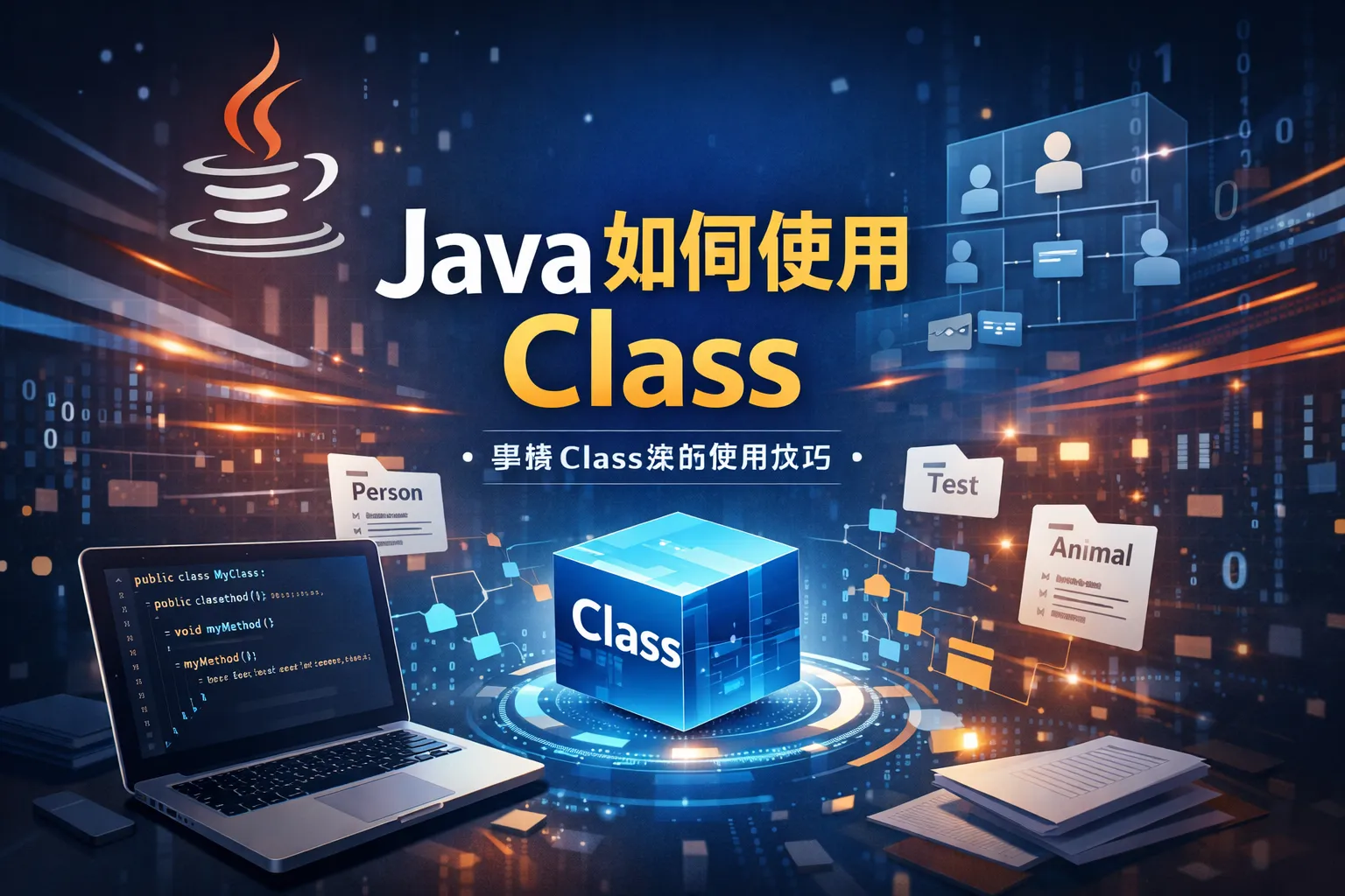 java如何使用class