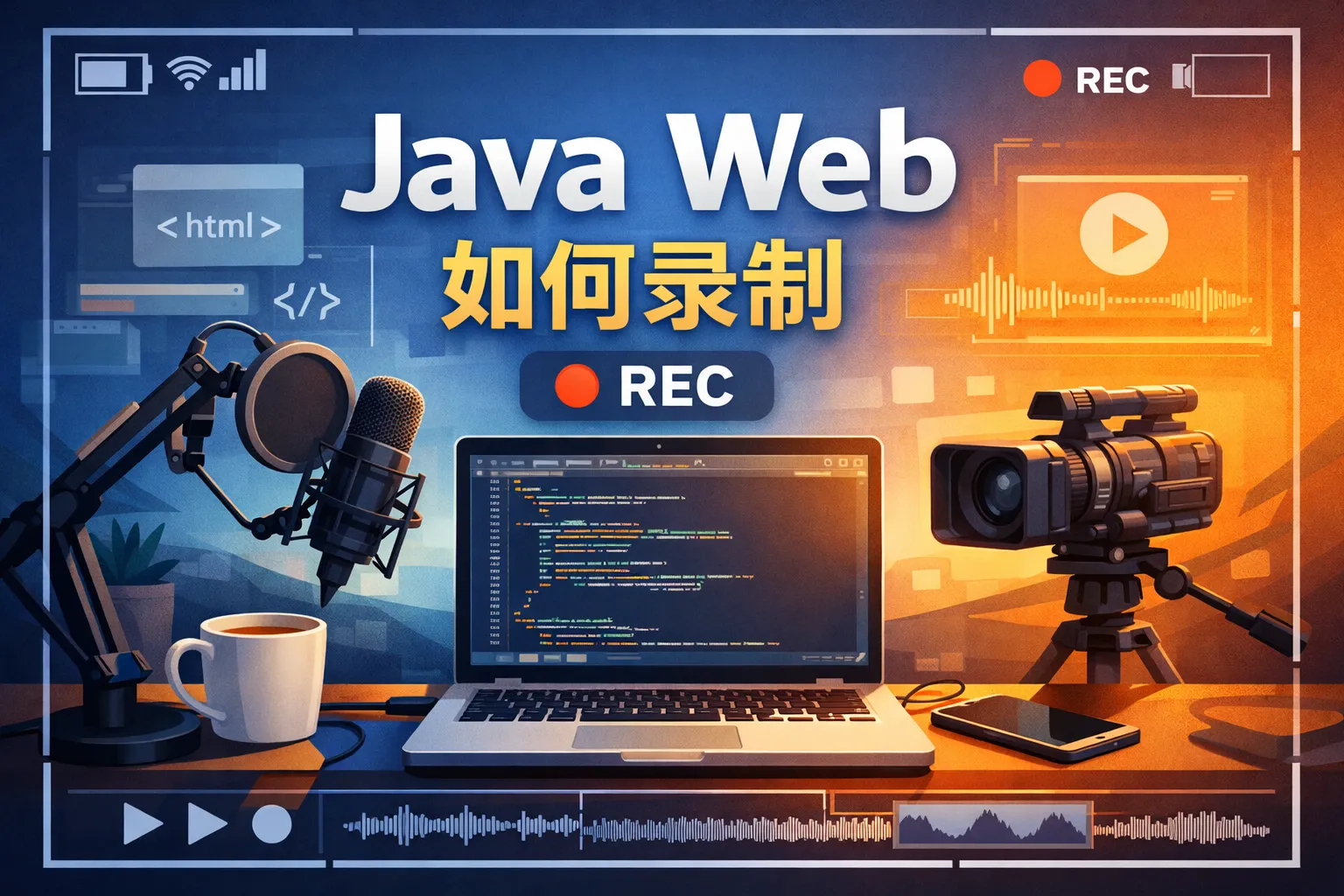 java web 如何录制