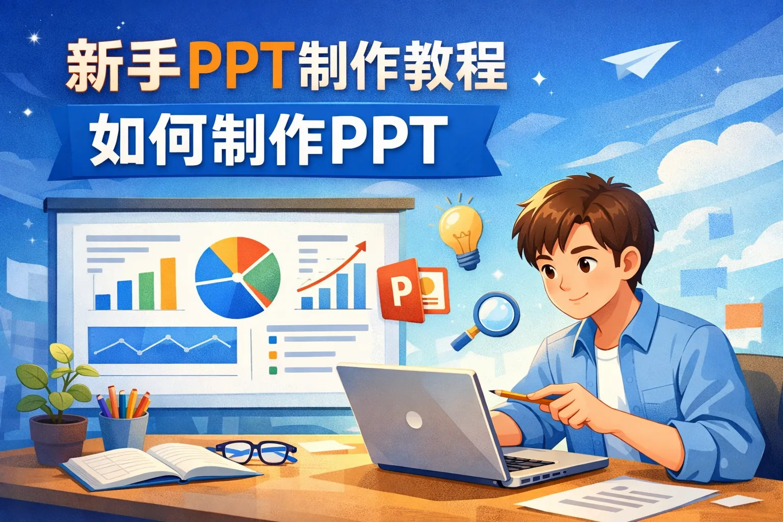新手ppt制作教程如何制作ppt