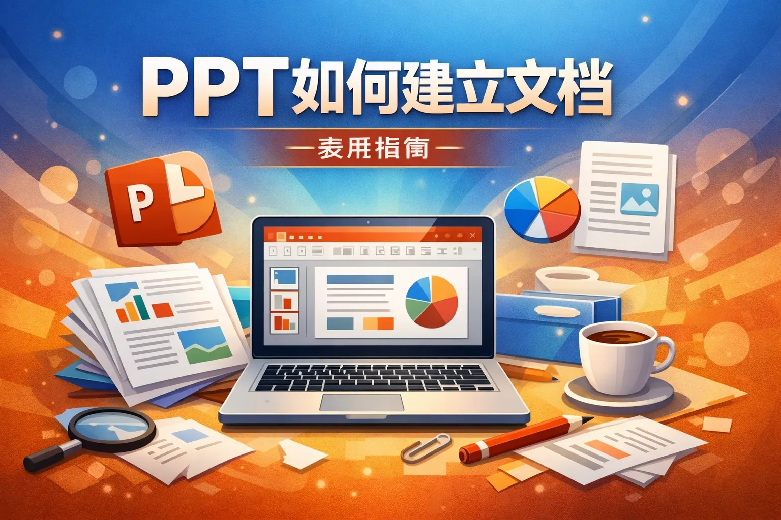 ppt如何建立文档