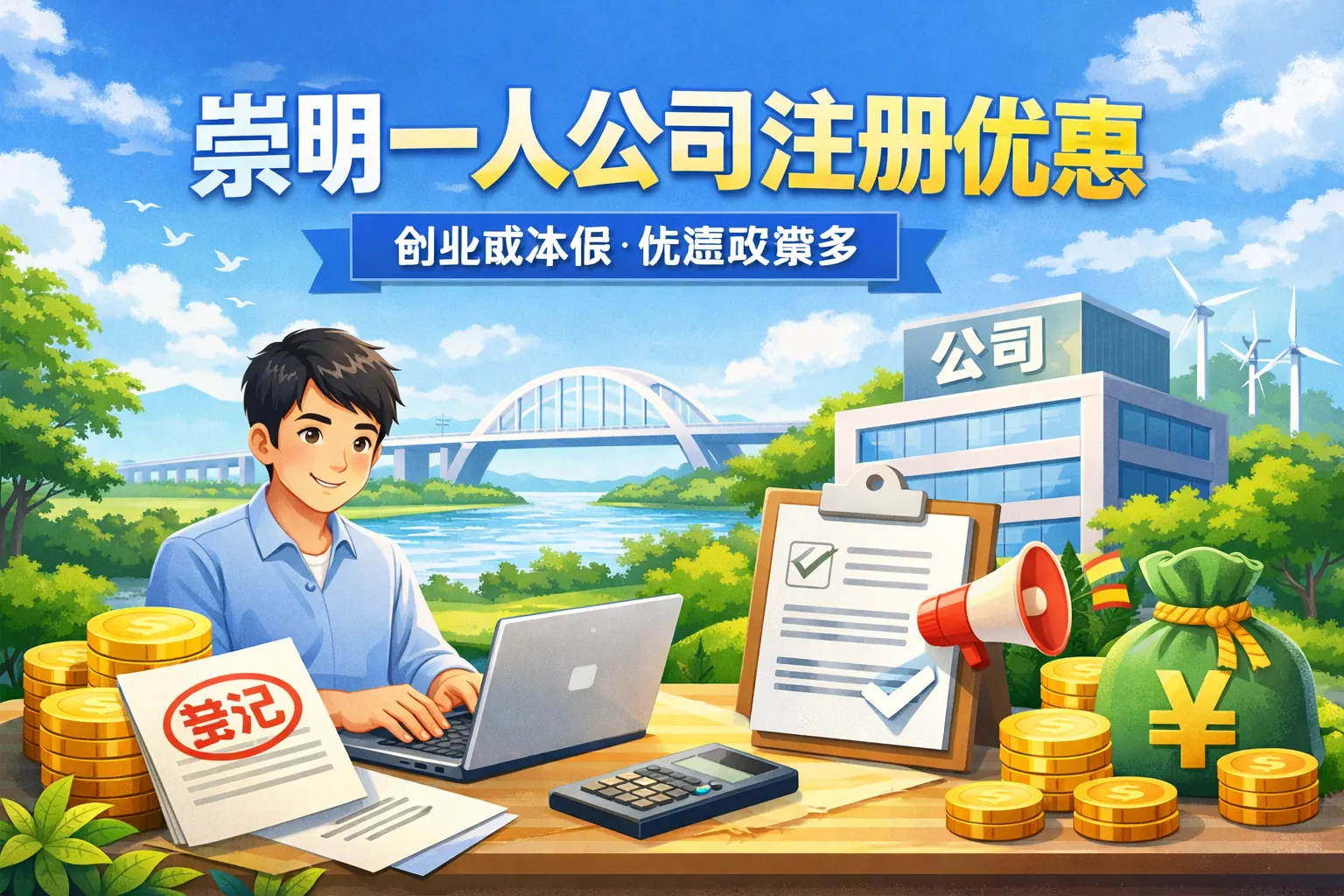 崇明一人公司注册优惠
