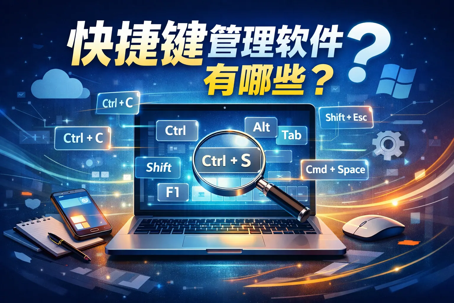 快捷键管理软件有哪些