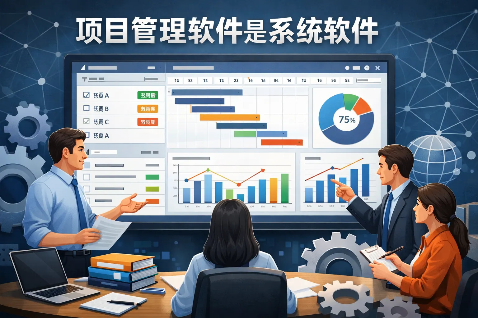 项目管理软件是系统软件