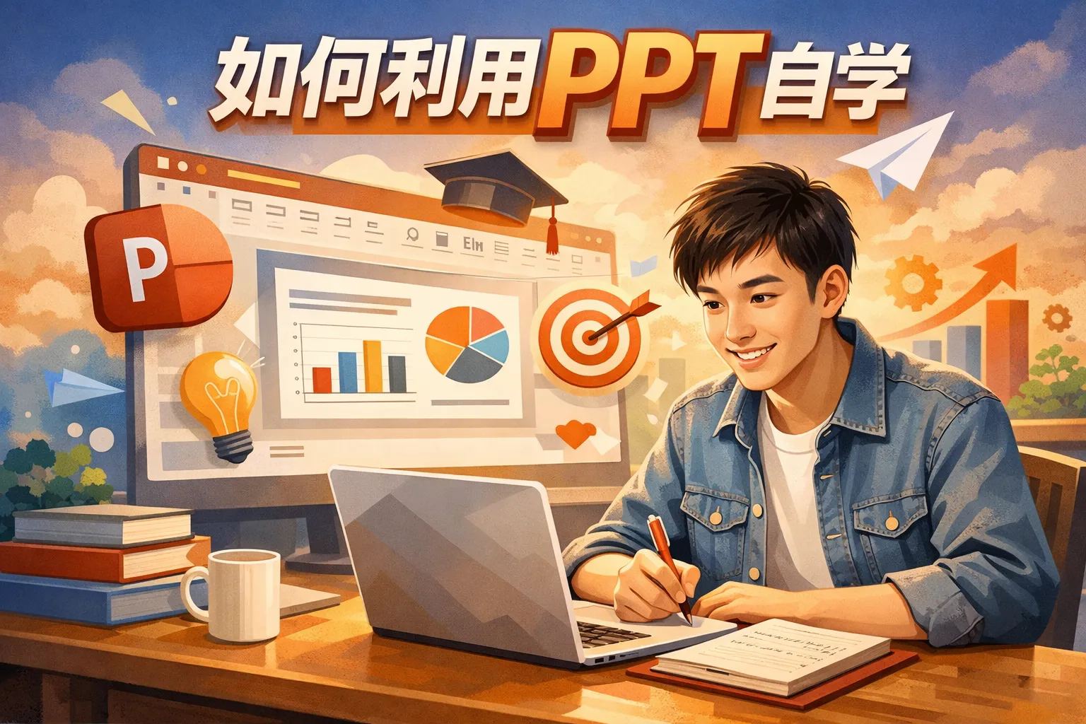 如何利用ppt自学