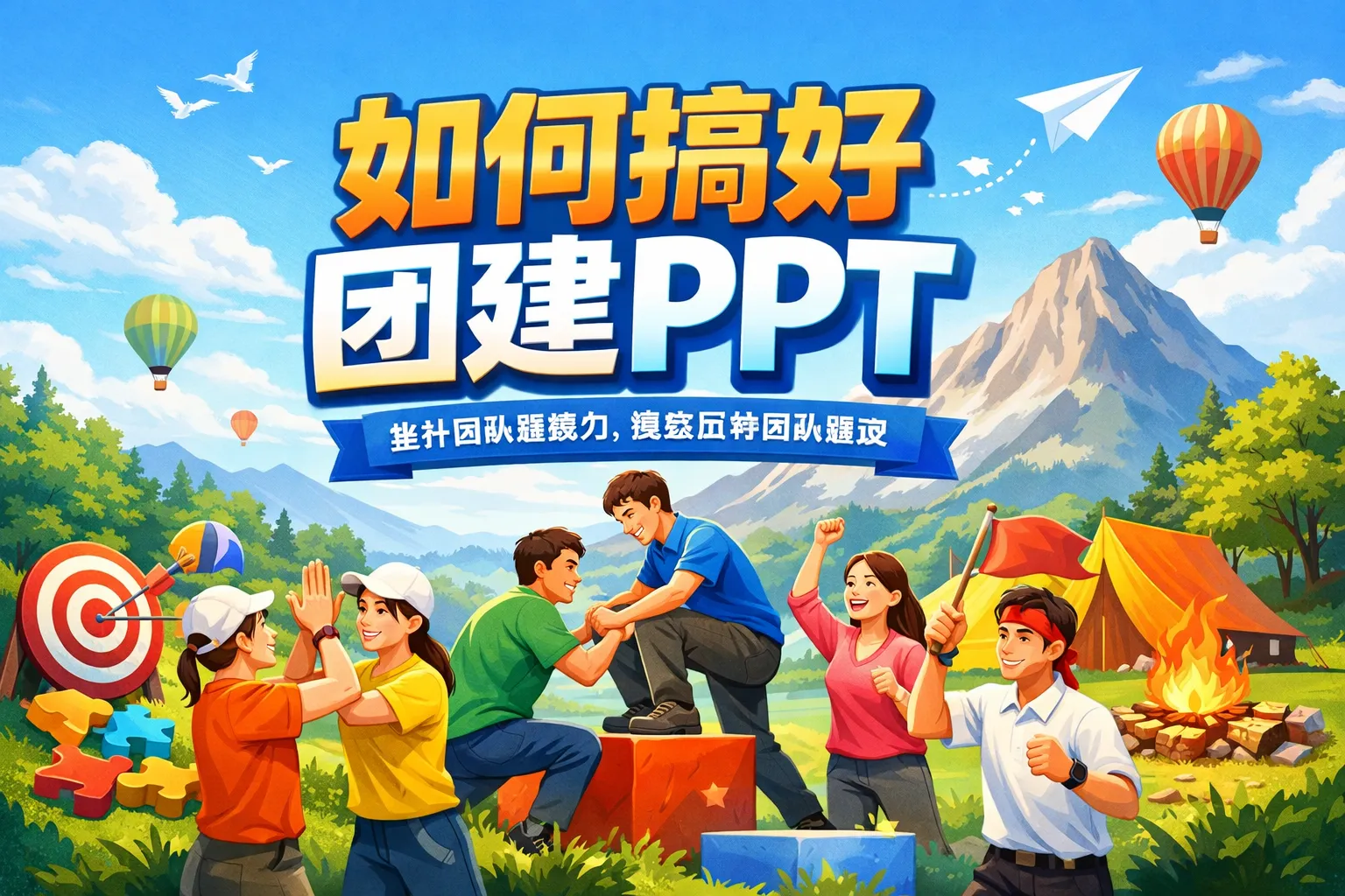 如何搞好团建ppt