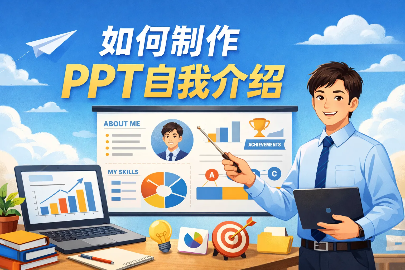如何制作ppt自我介绍