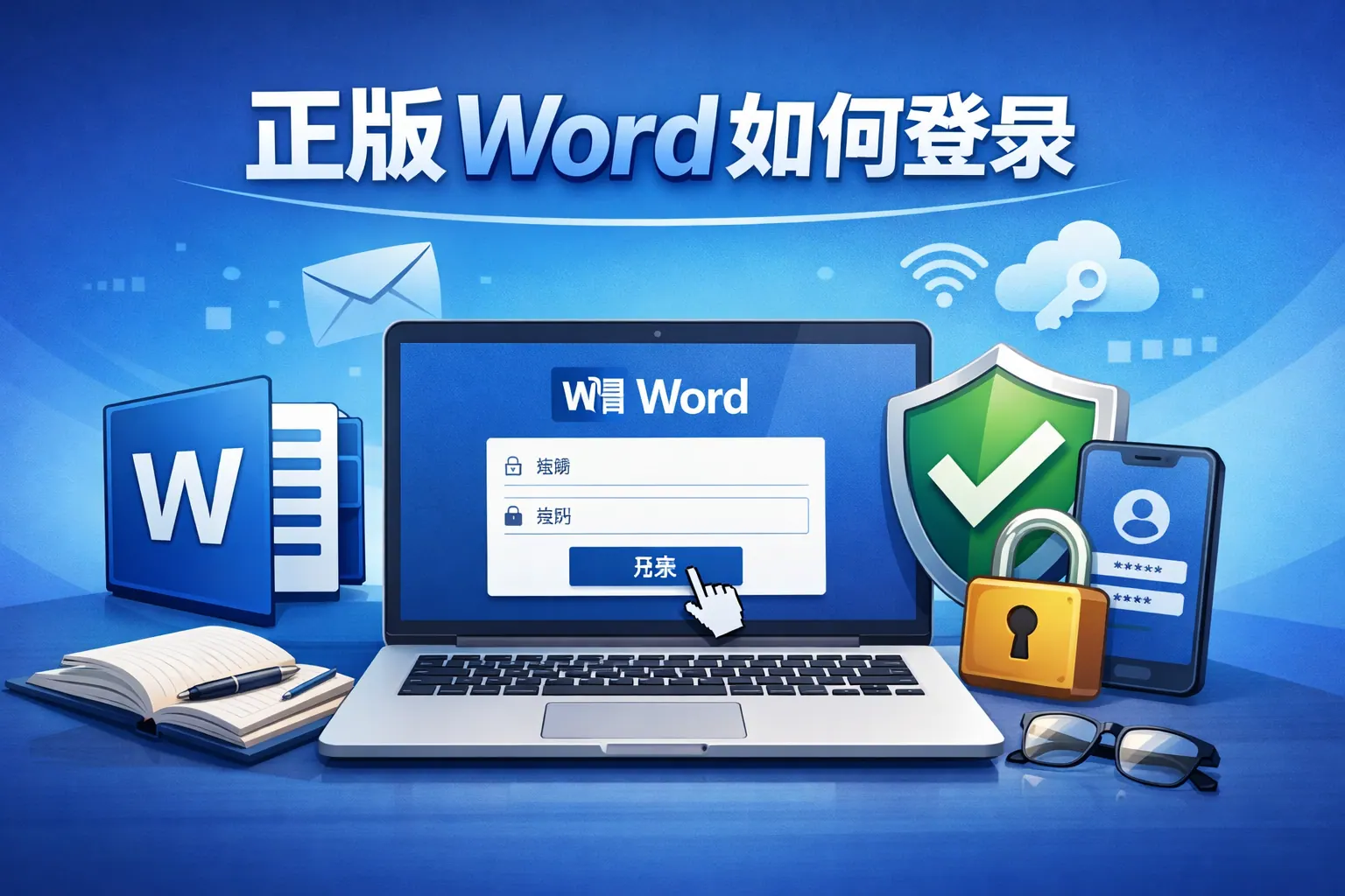 正版word如何登录