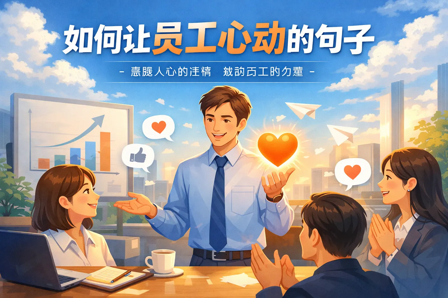 如何让员工心动的句子