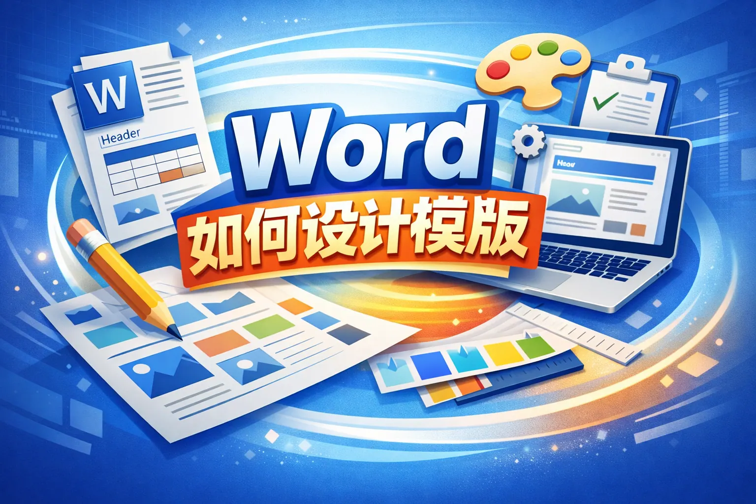 word如何设计模版