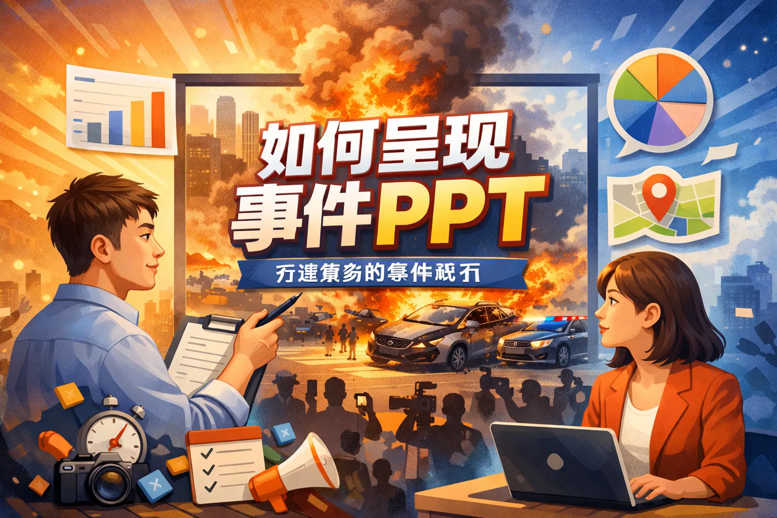 如何呈现事件PPT