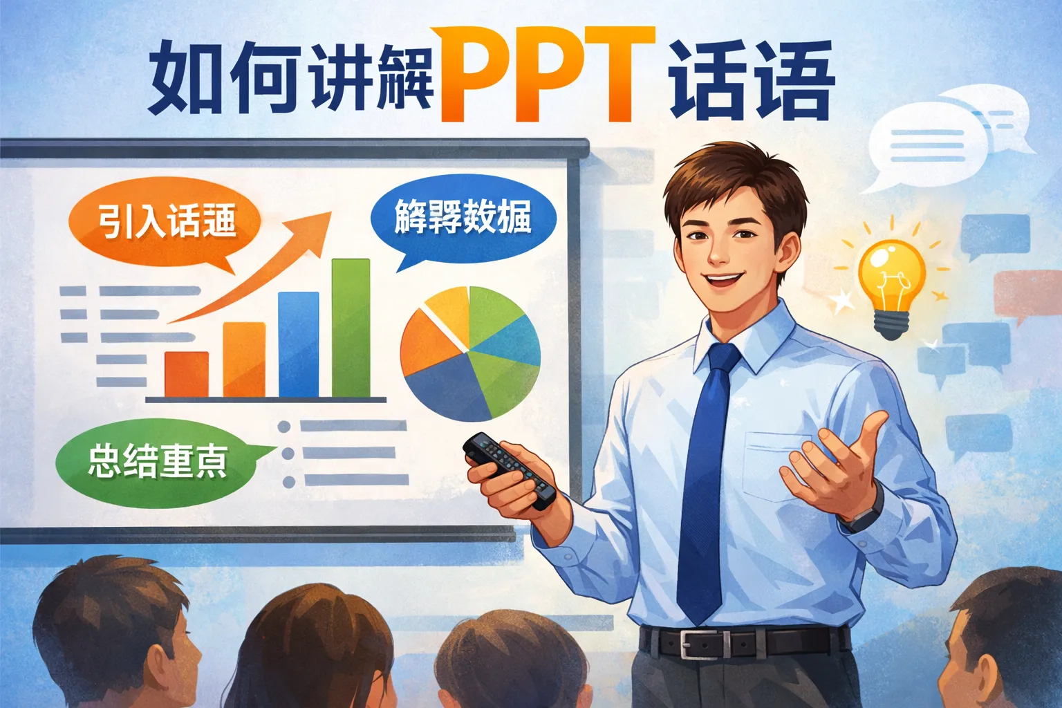 如何讲解ppt话语