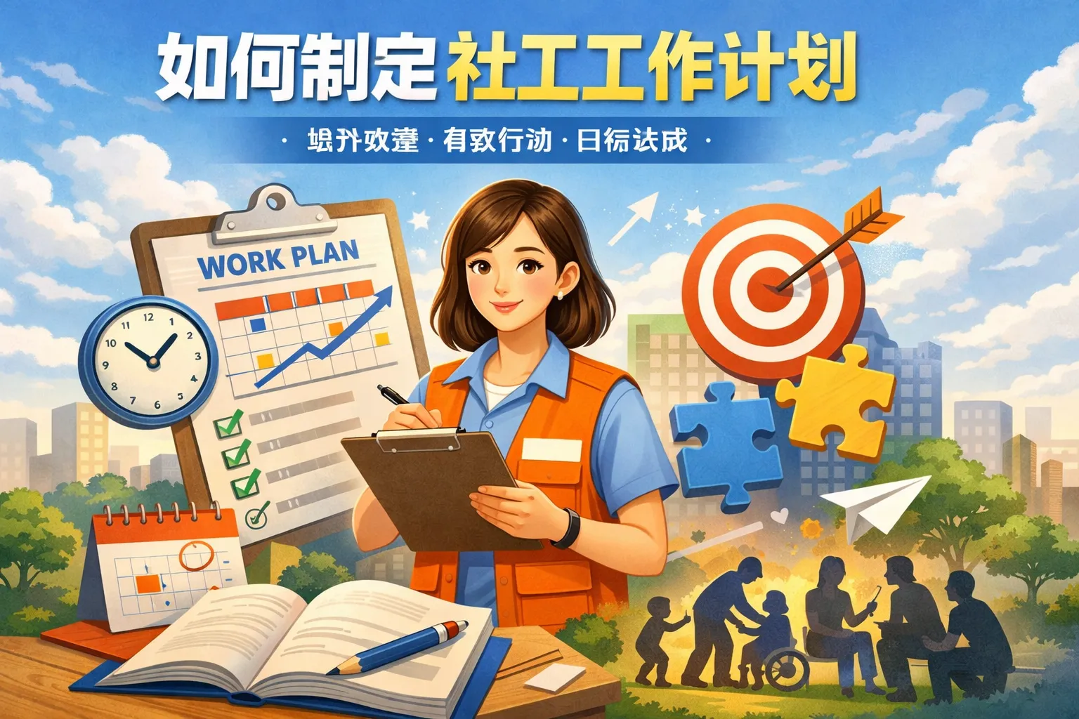 如何制定社工工作计划