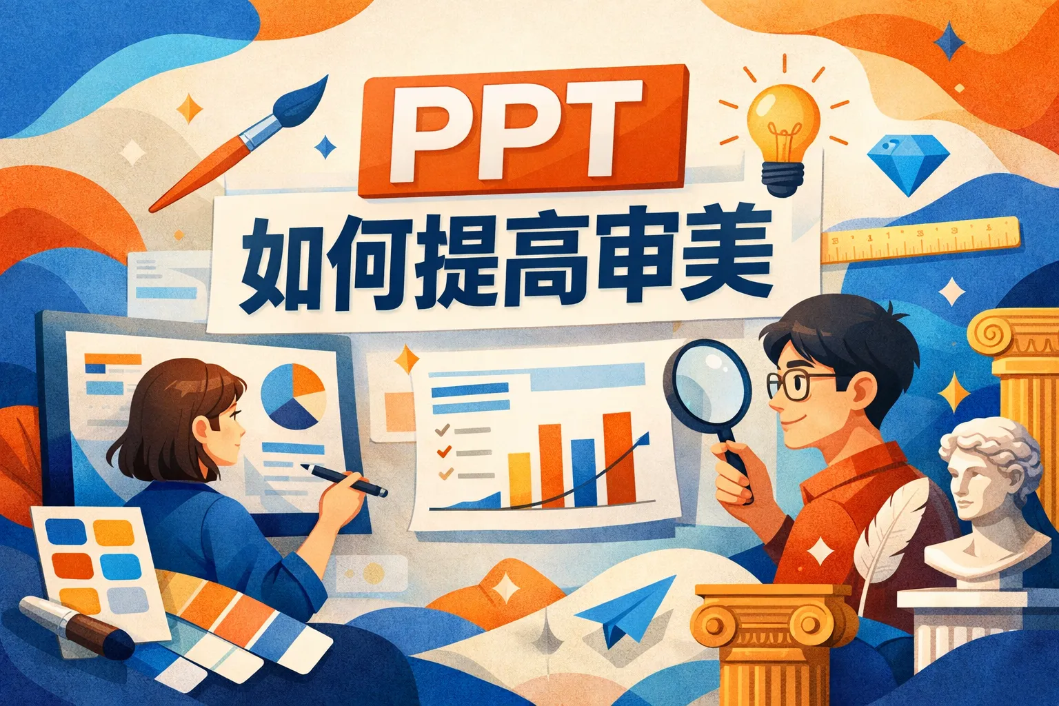 PPT如何提高审美