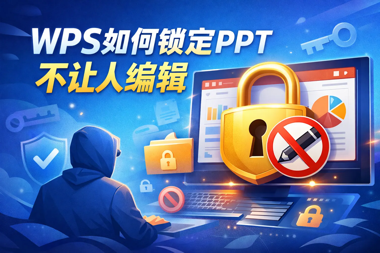 wps如何锁定ppt不让人编辑